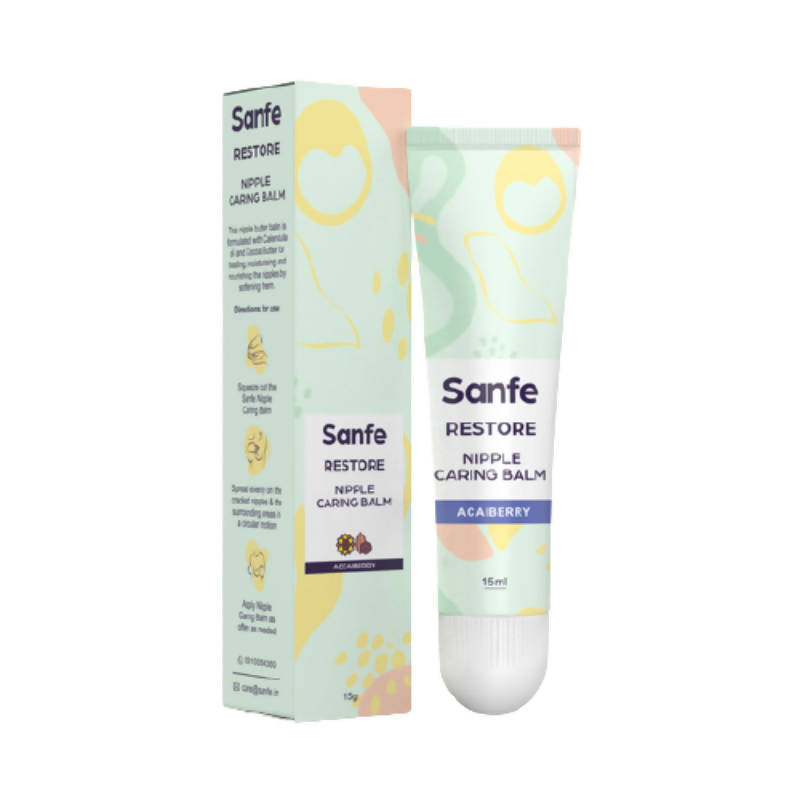 Sanfe Restore Nipple Caring Balm (Acaiberry) | Grocsy