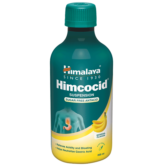 Himalaya Herbals Himcocid Sugar Free Suspension | Grocsy