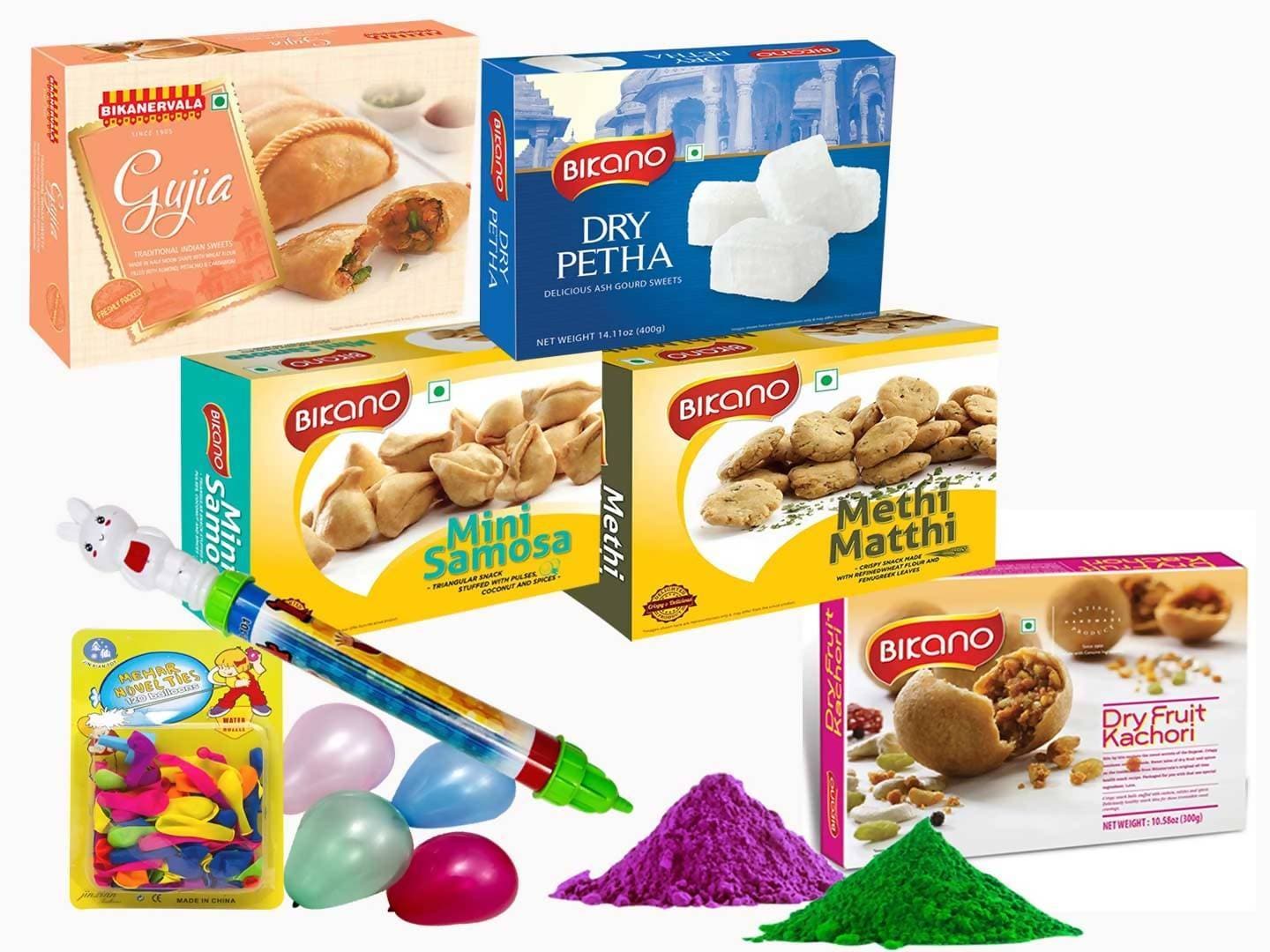 Bikano Snacks Magic with Holi Gujia | Grocsy