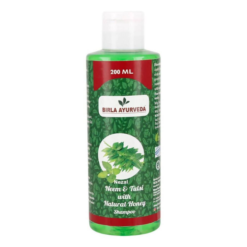 Birla Ayurveda Neem and Tulsi with Natural Honey Shampoo | Grocsy