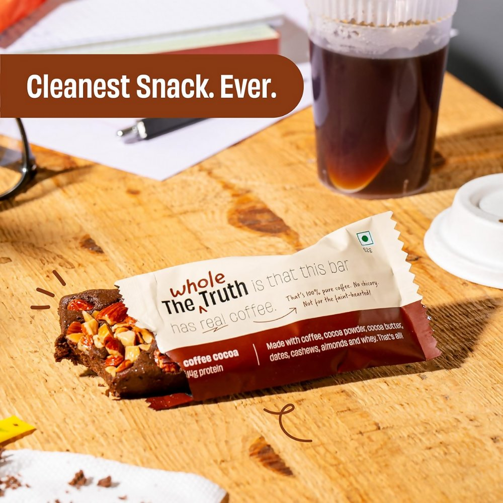 The Whole Truth Protein Bars - Coffee Cocoa | Grocsy