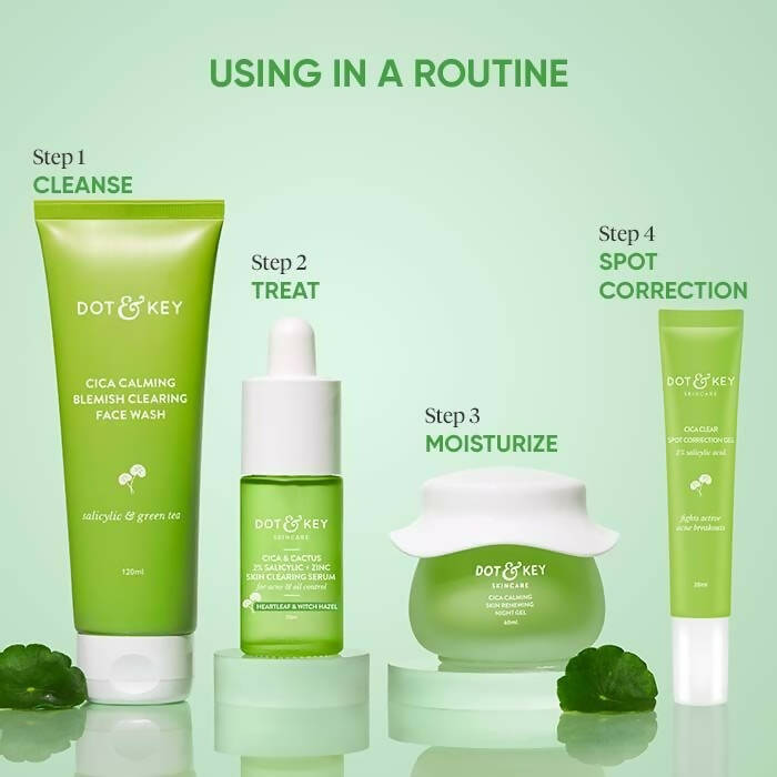Dot & Key Cica Acne Spot Correction Gel With Green Tea | Grocsy