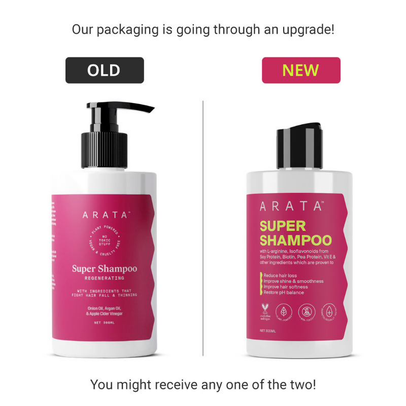 Arata Super Shampoo With Onion Oil | Grocsy