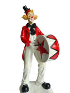 Sun Mun Decors Drum Shield Clown Figurine | Grocsy