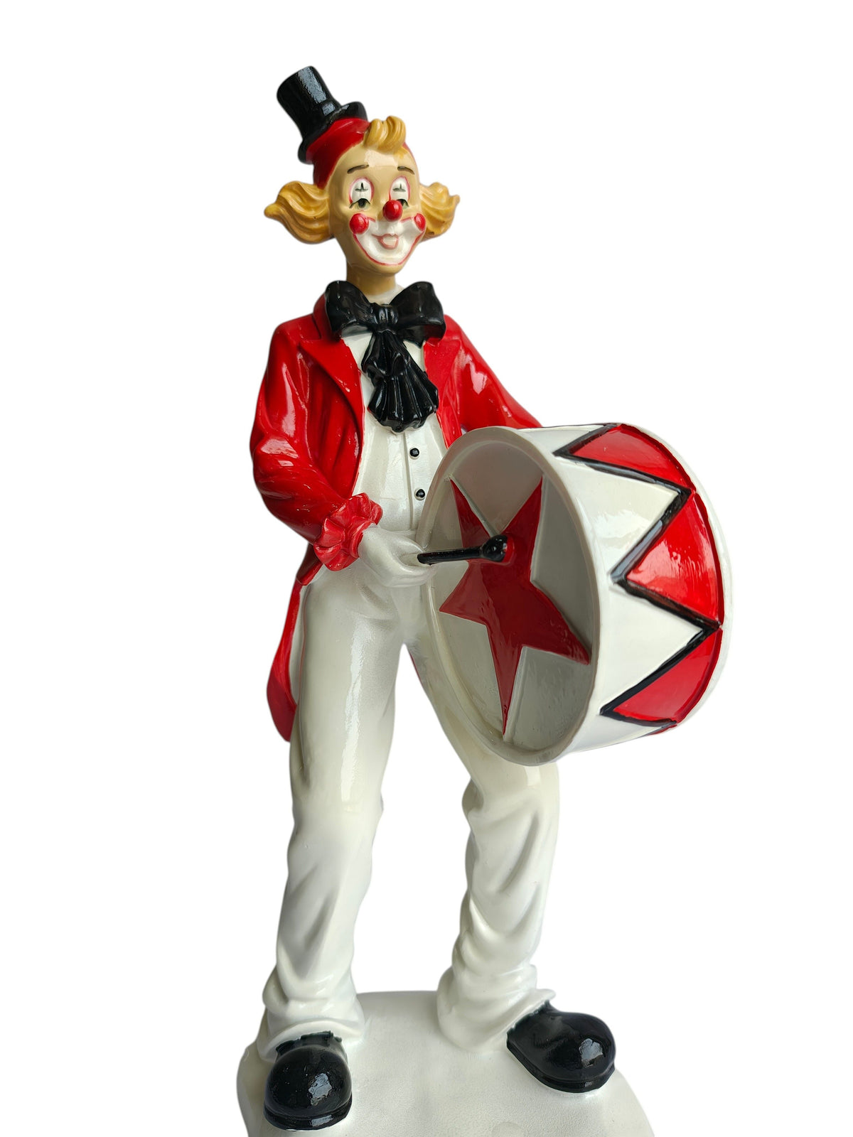 Sun Mun Decors Drum Shield Clown Figurine | Grocsy