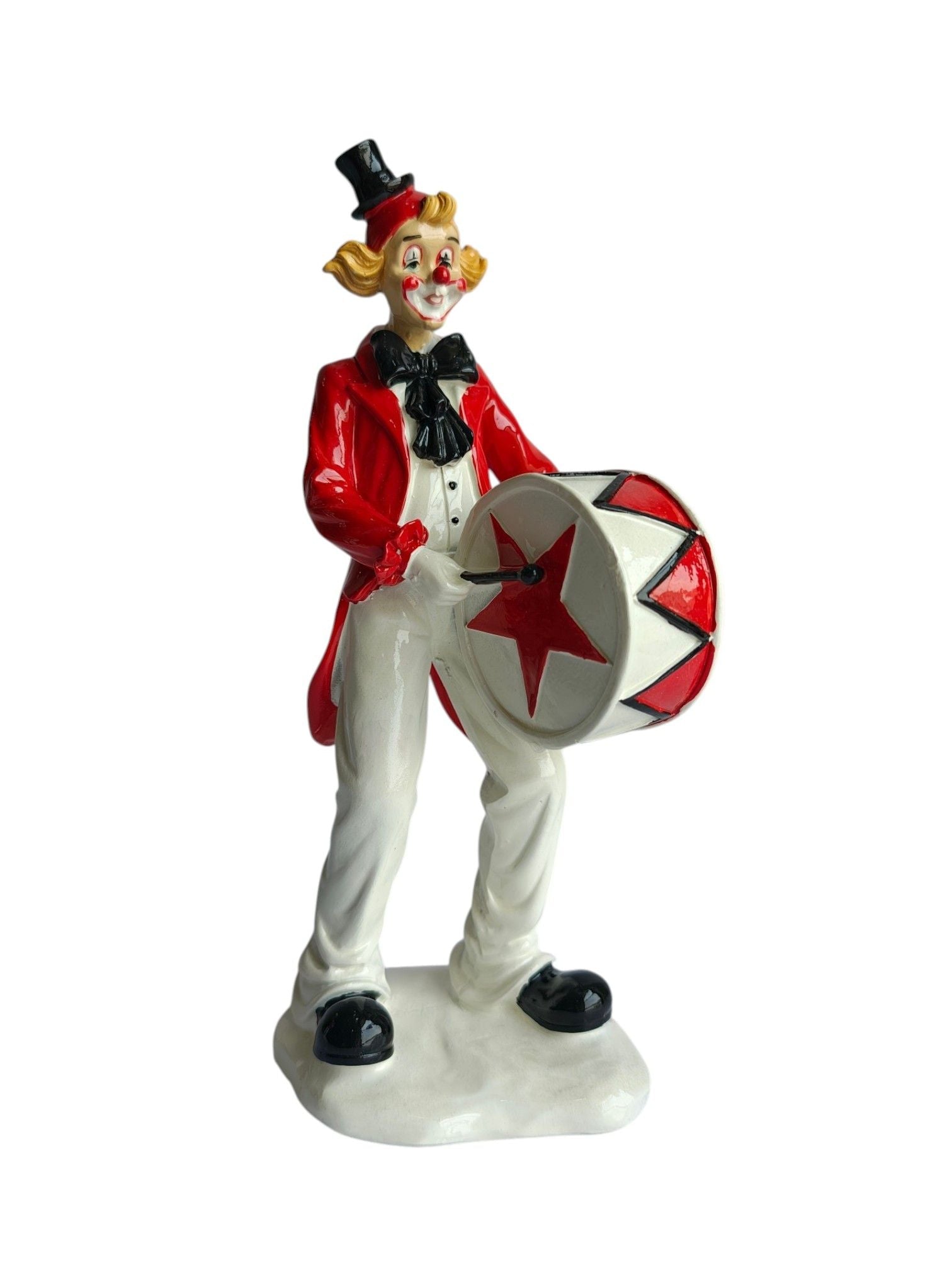 Sun Mun Decors Drum Shield Clown Figurine | Grocsy
