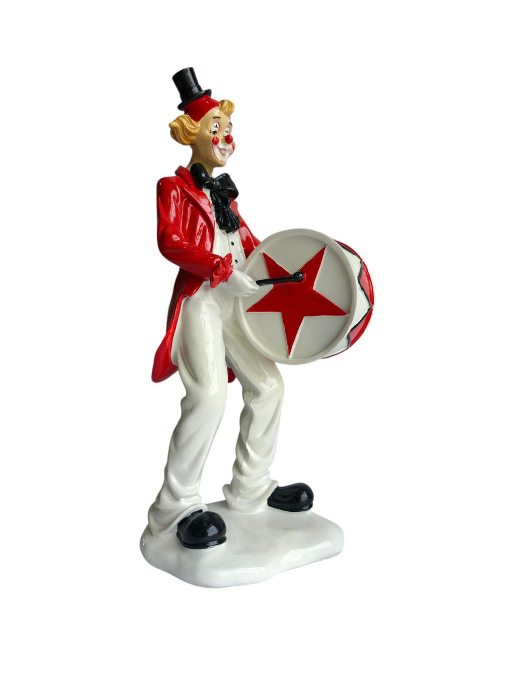 Sun Mun Decors Drum Shield Clown Figurine | Grocsy
