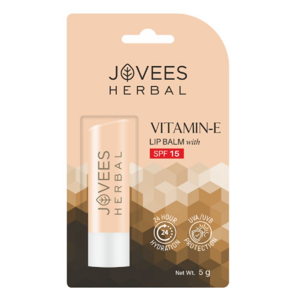 Jovees Herbal Vitamin E Lip Balm With SPF 15 | Grocsy