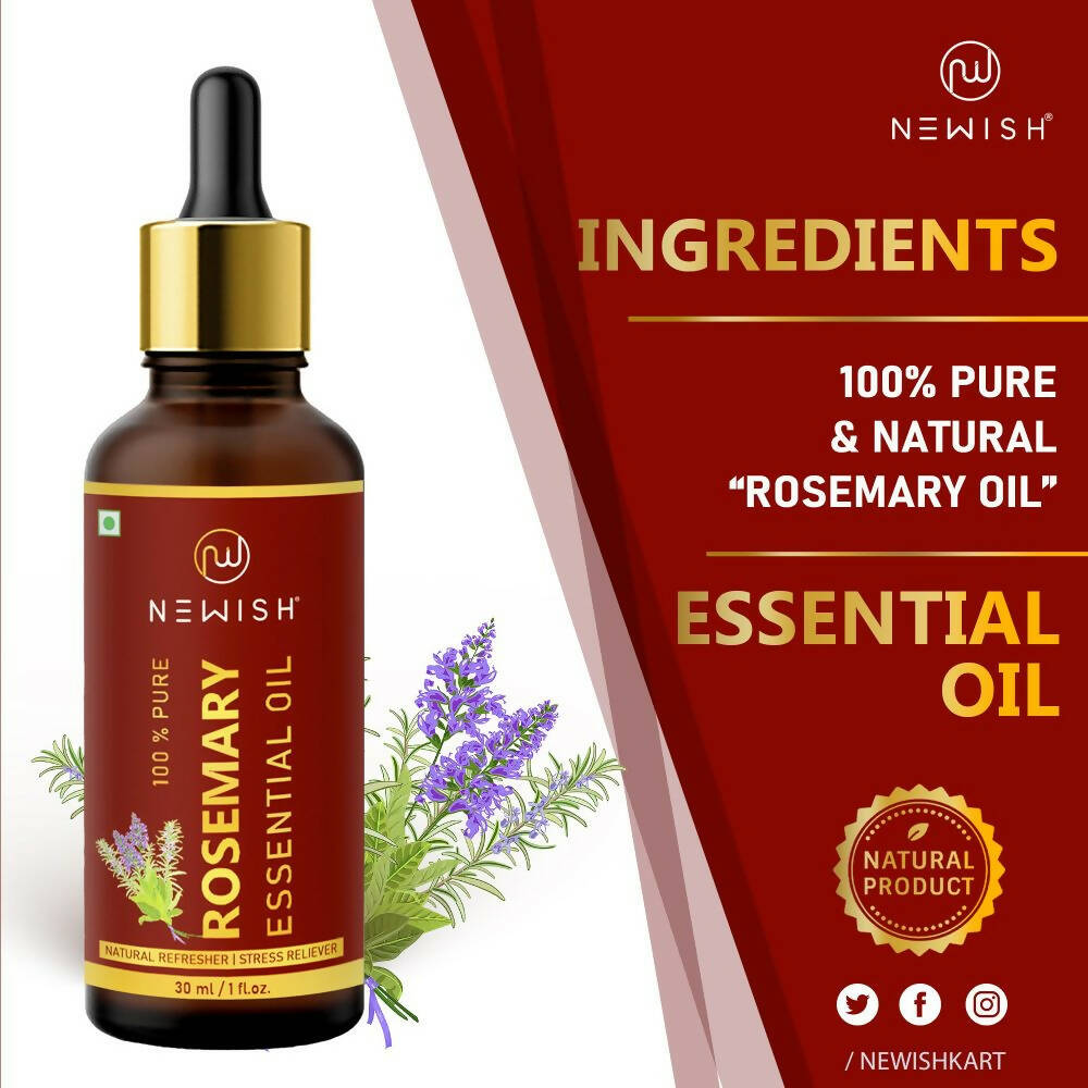 Newish Pure Rosemary Essential Oil | Grocsy