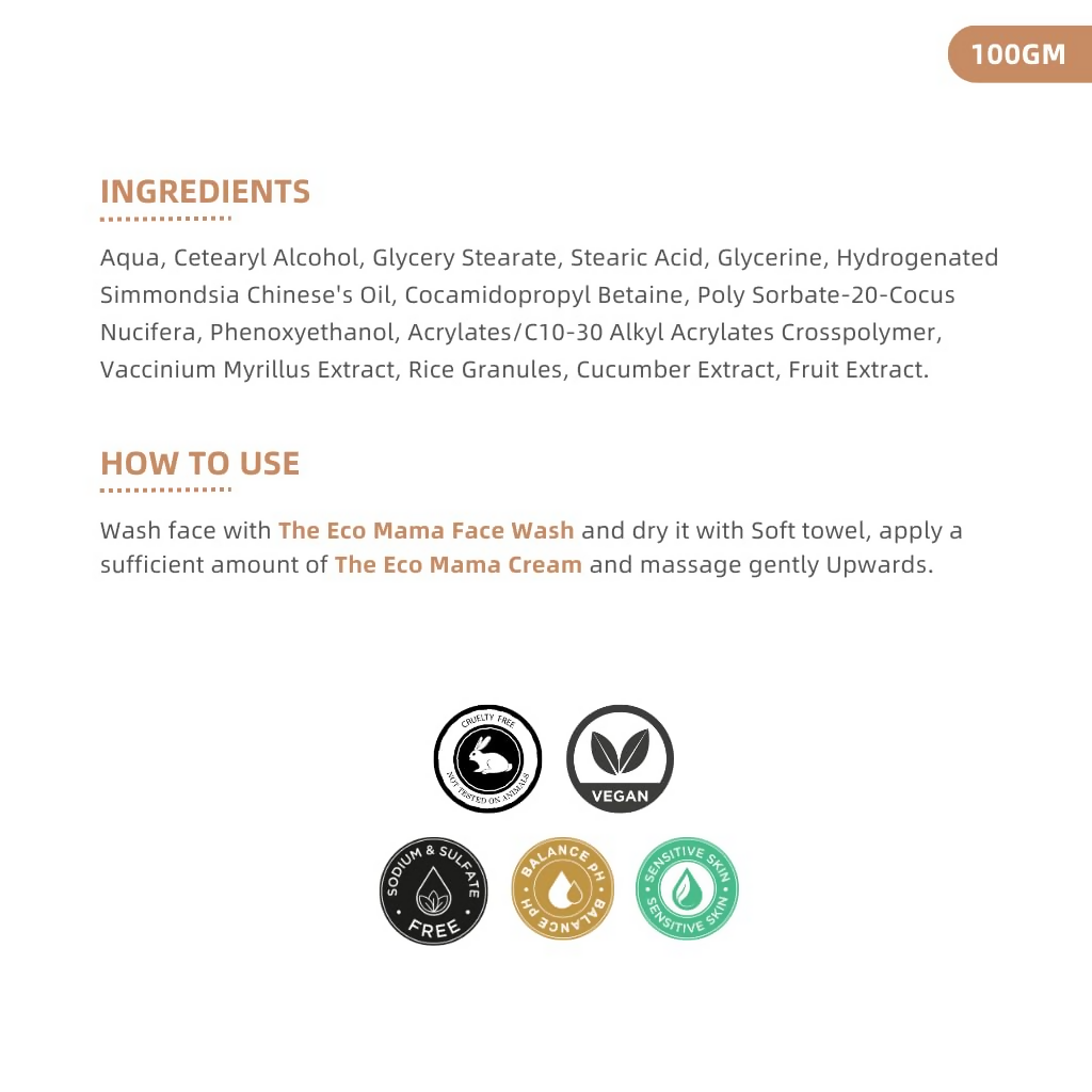 The Eco Mama Tea Tree Face Scrub | Grocsy