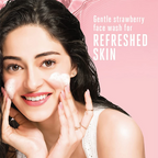 Lakme Blush & Glow Strawberry Freshness Gel Face Wash | Grocsy