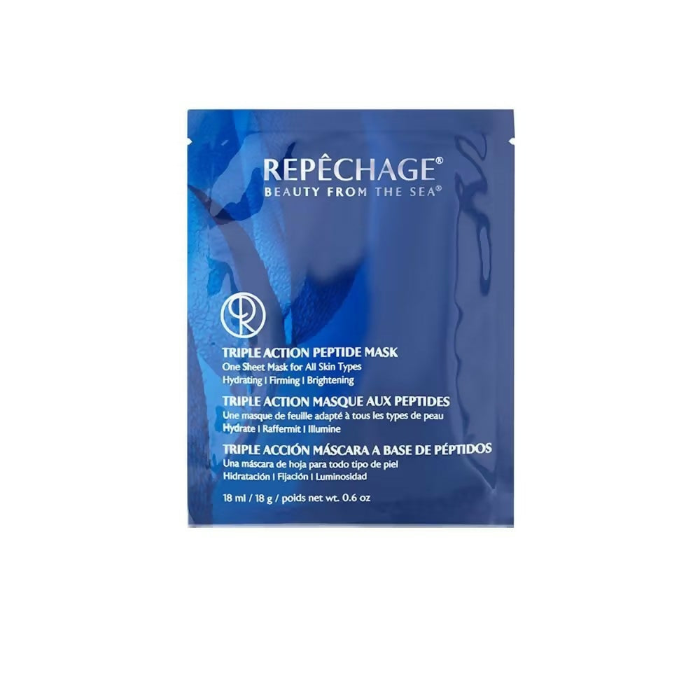 Repechage Triple Action Peptide Face Sheet Mask | Grocsy