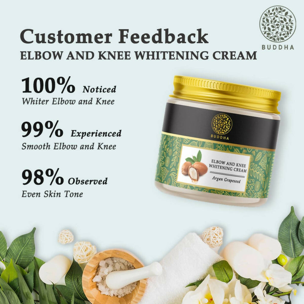 Buddha Natural Elbow and Knee Whitening Cream | Grocsy