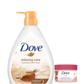 Dove Bestselling Scrub And Body Wash Combo | Grocsy