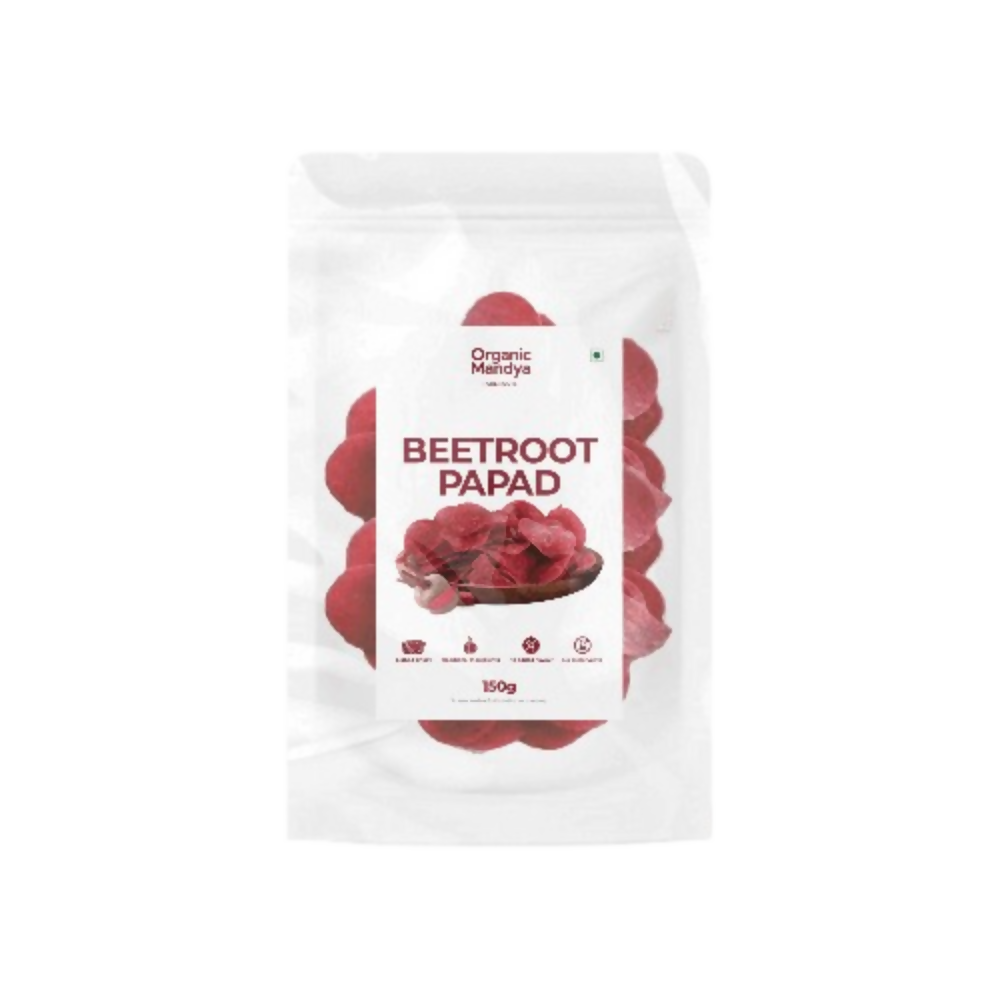 Organic Mandya Beetroot Papad | Grocsy
