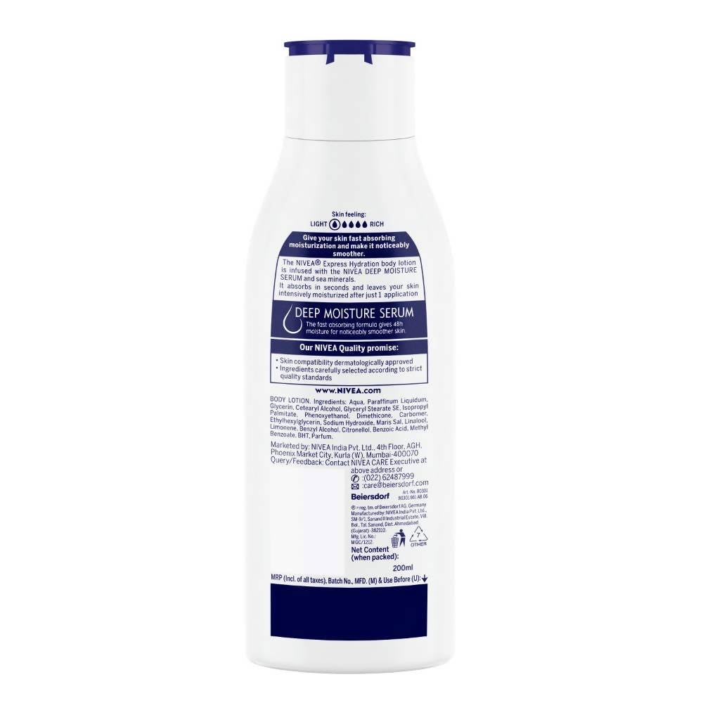 Nivea Body Lotion - Express Hydration | Grocsy