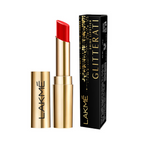 Lakme Glitterati Collection Shine Lipstick - Red Pop | Grocsy