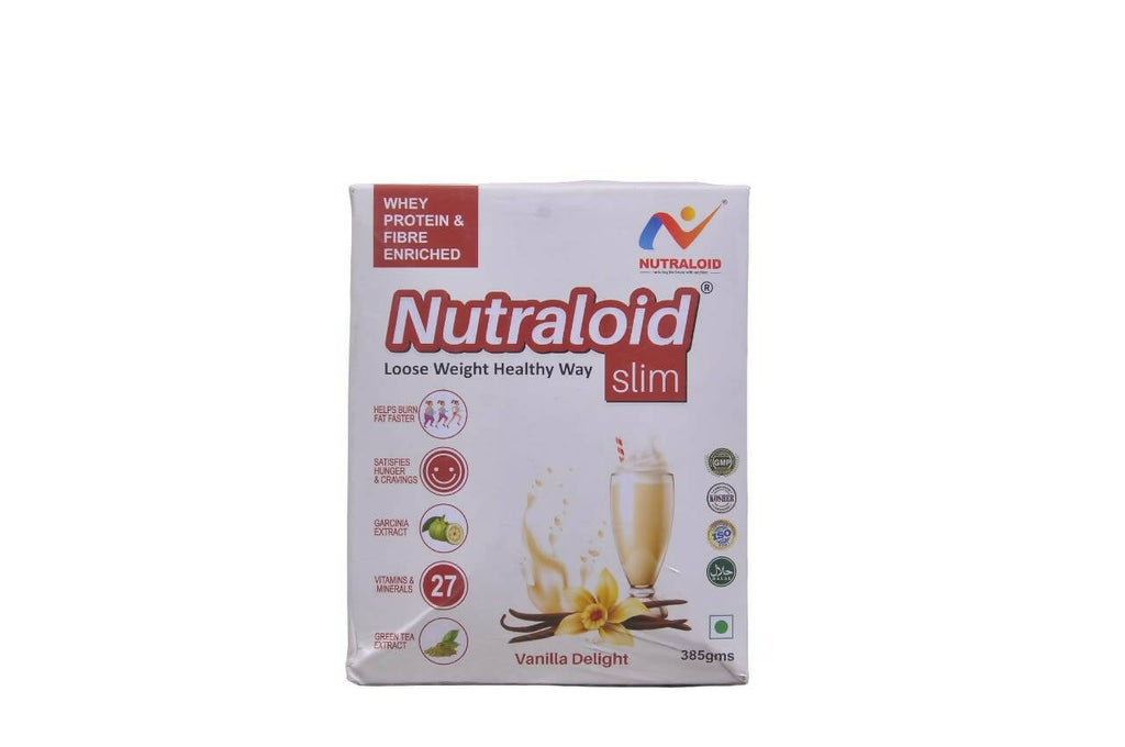Nutraloid Slim Weight Loss Protein Powder (Vanilla Delight) | Grocsy