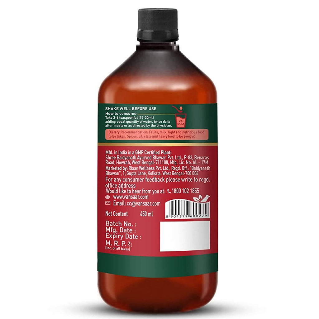 Baidyanath Vansaar Blood Purifier Syrup | Grocsy