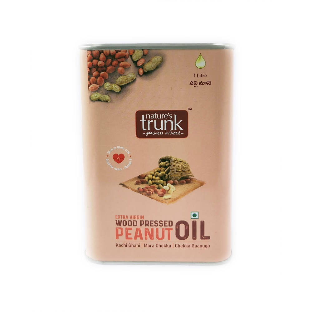Nature's Trunk Extra Virgin Woodpressed Peanut oil | Grocsy