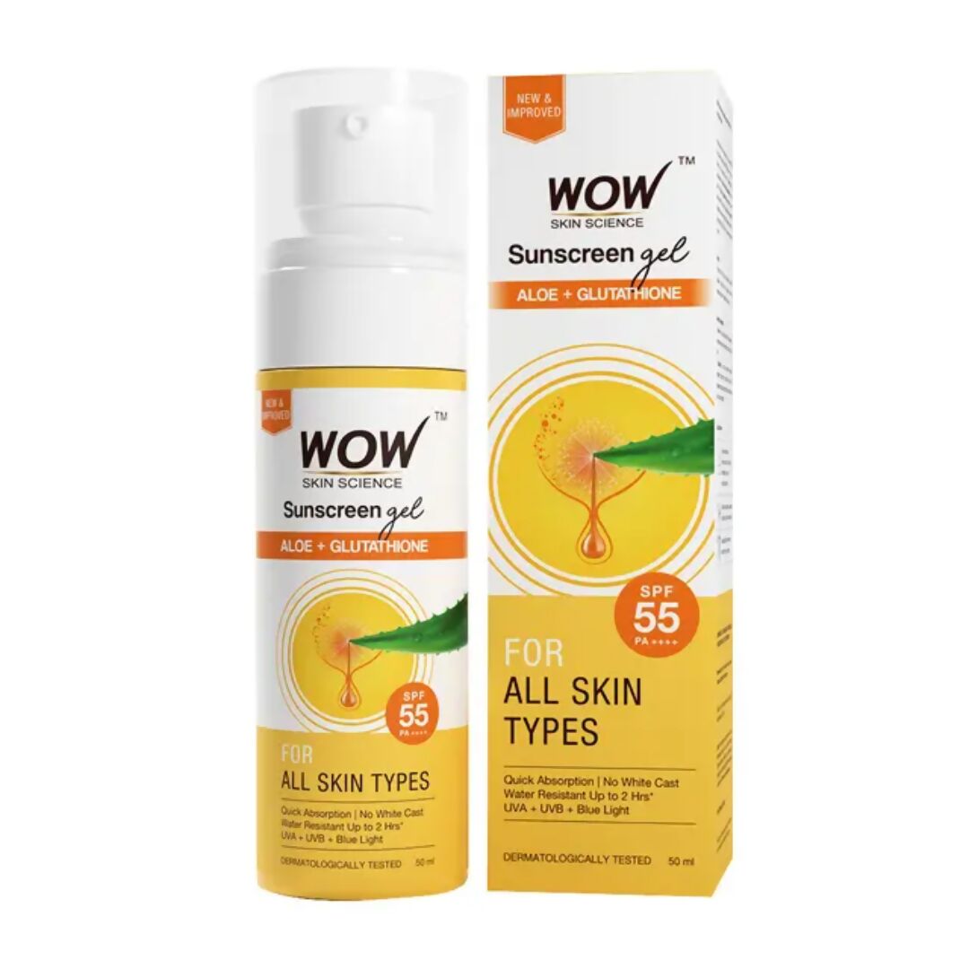 Wow Life Science Sunscreen Gel For All Skin Types | Grocsy