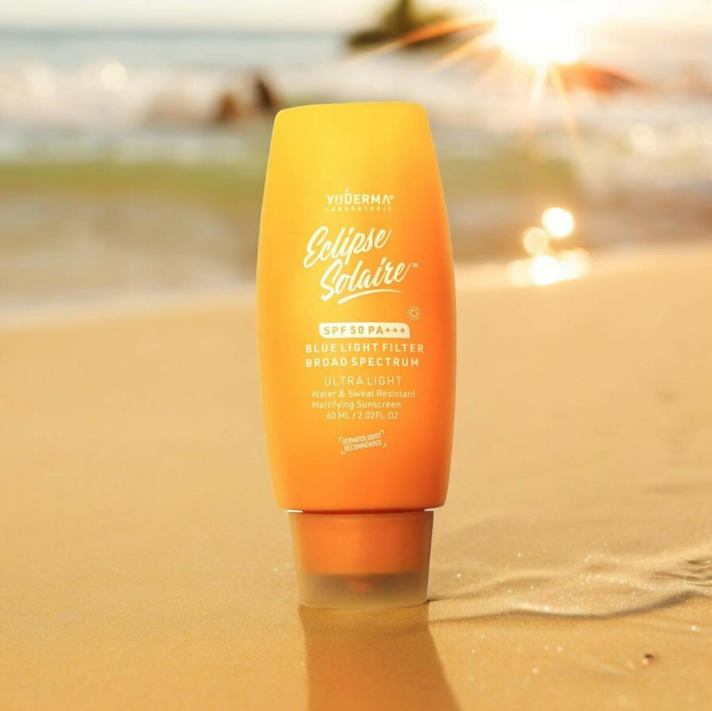 Yuderma Eclipse Solaire Mattifying Sunscreen For Normal Skin Type SPF 50 PA+++ | Grocsy