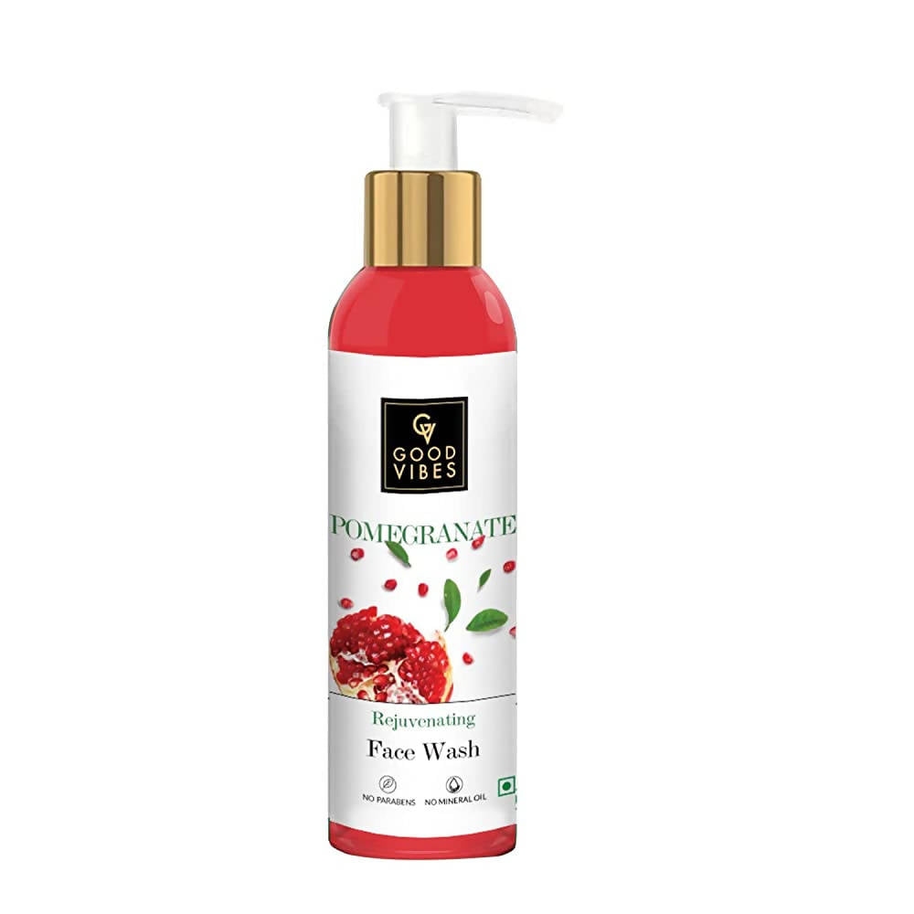 Good Vibes Pomegranate Rejuvenating Face Wash | Grocsy