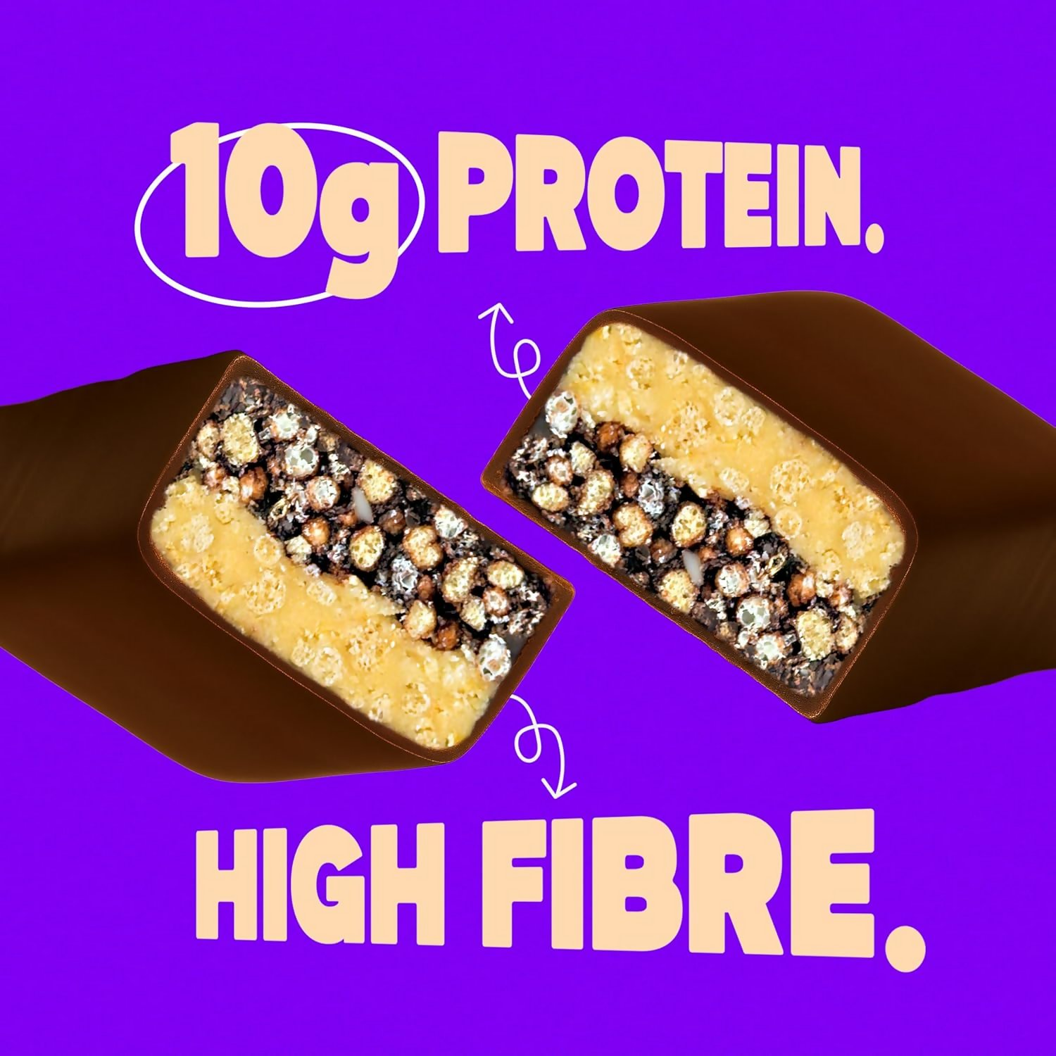 Yoga Bar Crunch Dark Chocolate Protein Bar | Grocsy