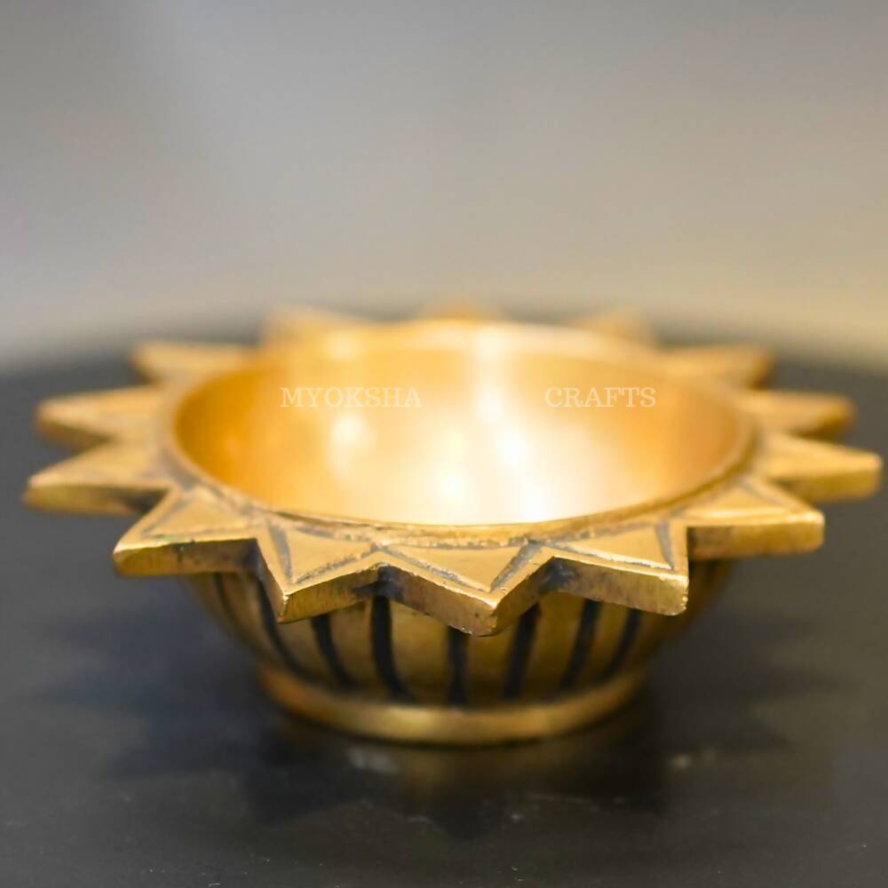 Brass Surya Diya | Grocsy
