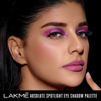 Lakme Glitterati Chroma Chic Eye Shadow Palette - Smokin Glam | Grocsy