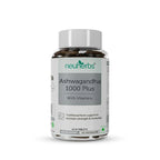 Neuherbs Ashwagandha 1000 Plus Tablets with Vitamins | Grocsy