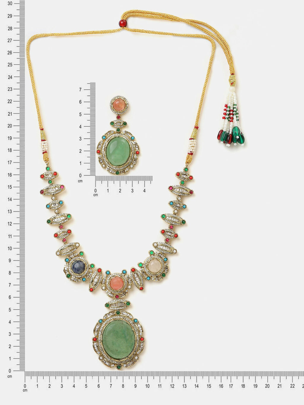 Ruby Raang Navratna Legacy Set | Grocsy
