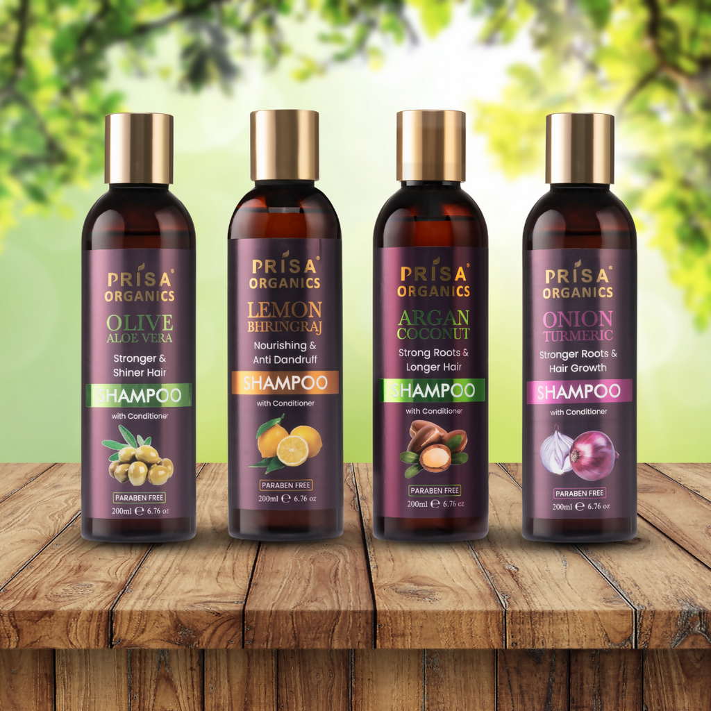 Prisa Organics Onion & Turmeric Shampoo | Grocsy