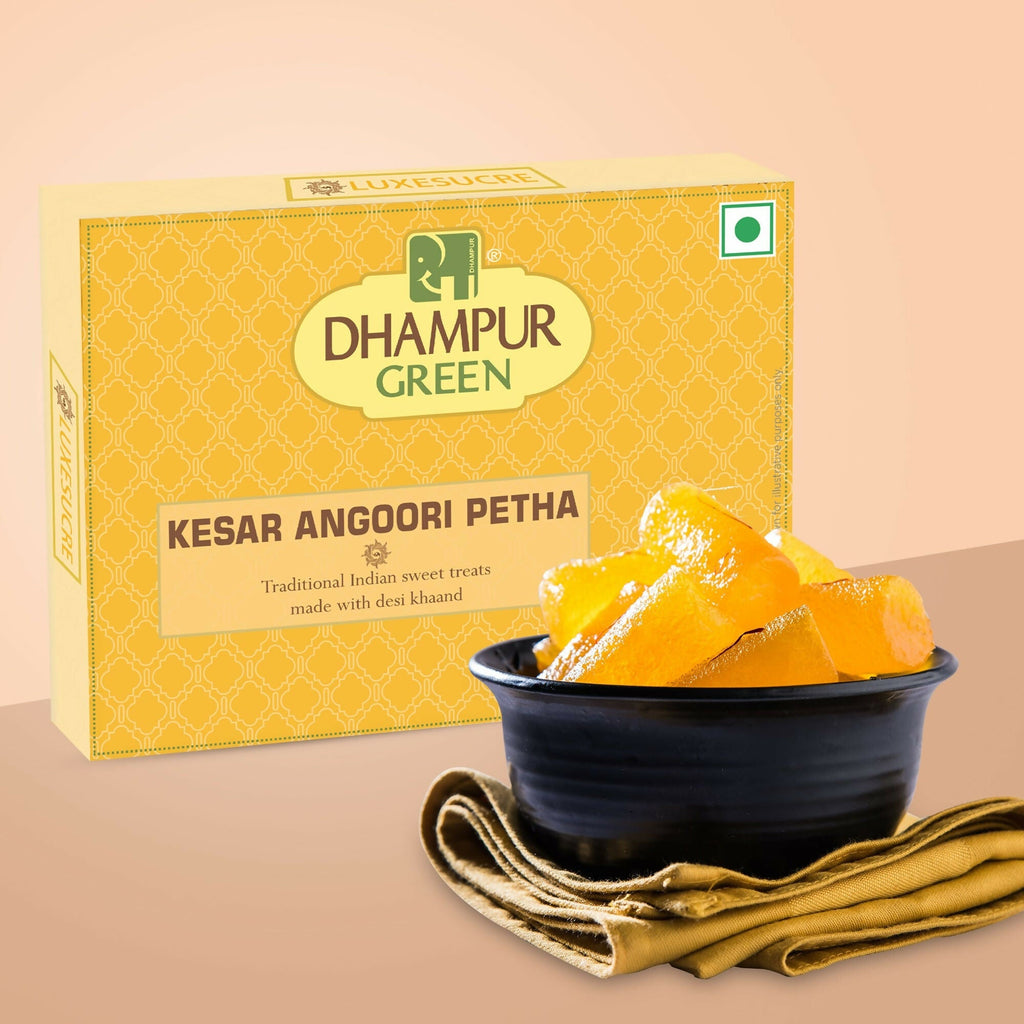Dhampur Kesar Anguri Petha | Grocsy