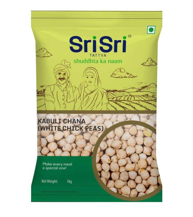 Sri Sri Tattva Kabuli Chana (White Chick Peas) | Grocsy