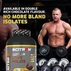 Scitron Super Whey Isolate Protein Powder - Double Rich Chocolate | Grocsy