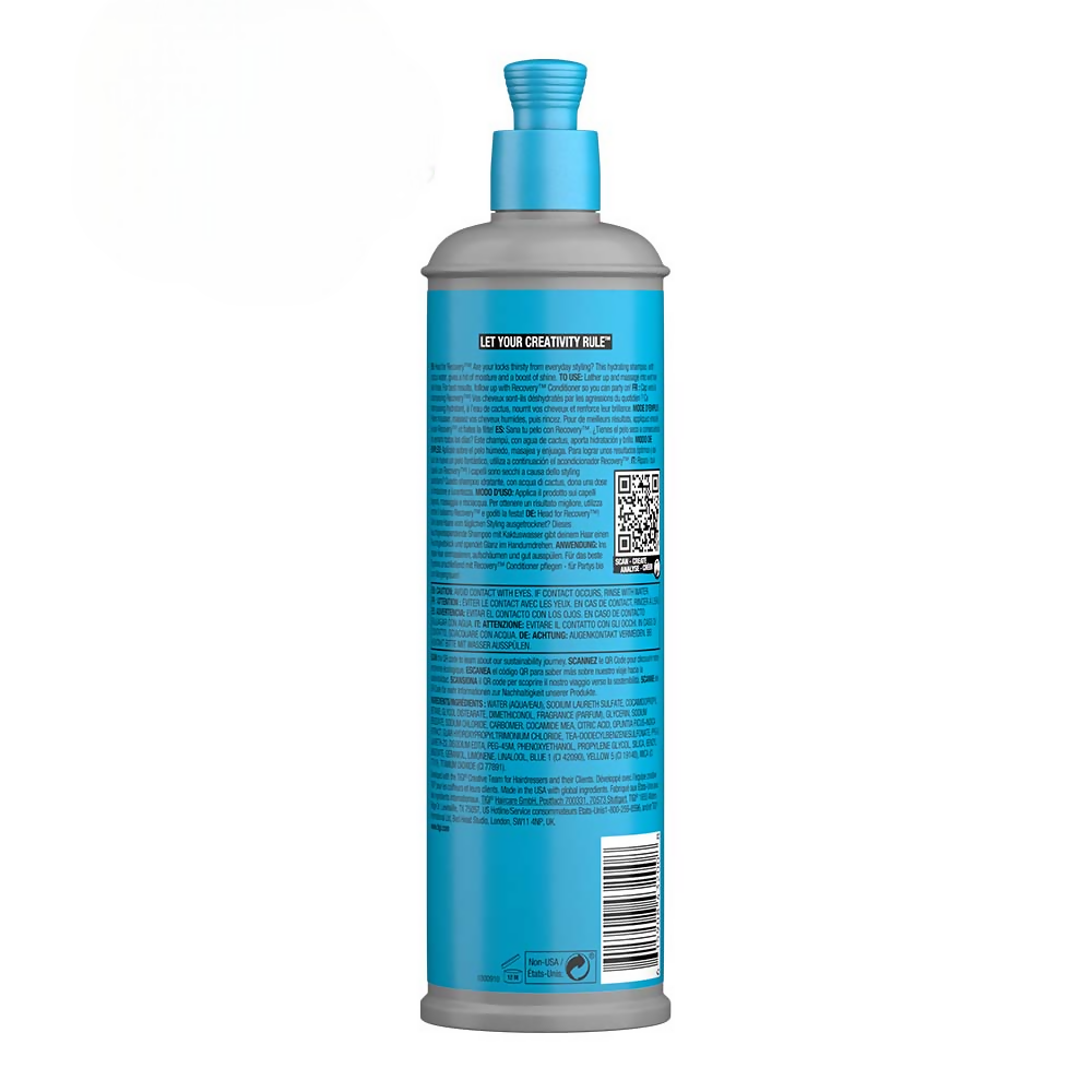 TIGI Bed Head Recovery Moisture Rush Shampoo | Grocsy
