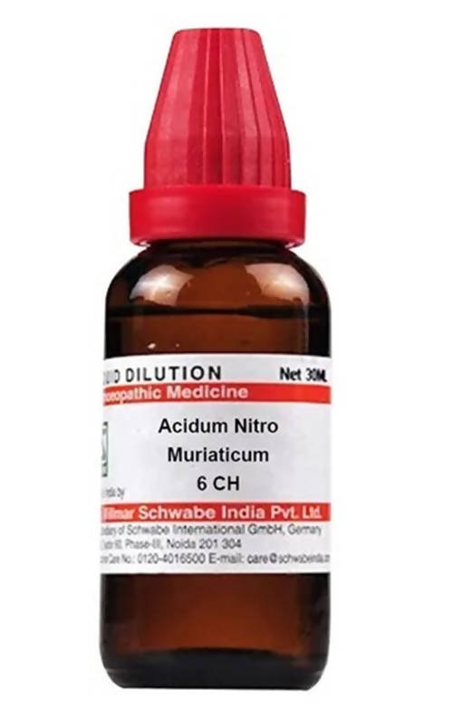 Dr. Willmar Schwabe India Acidum Nitro Muriaticum Dilution | Grocsy