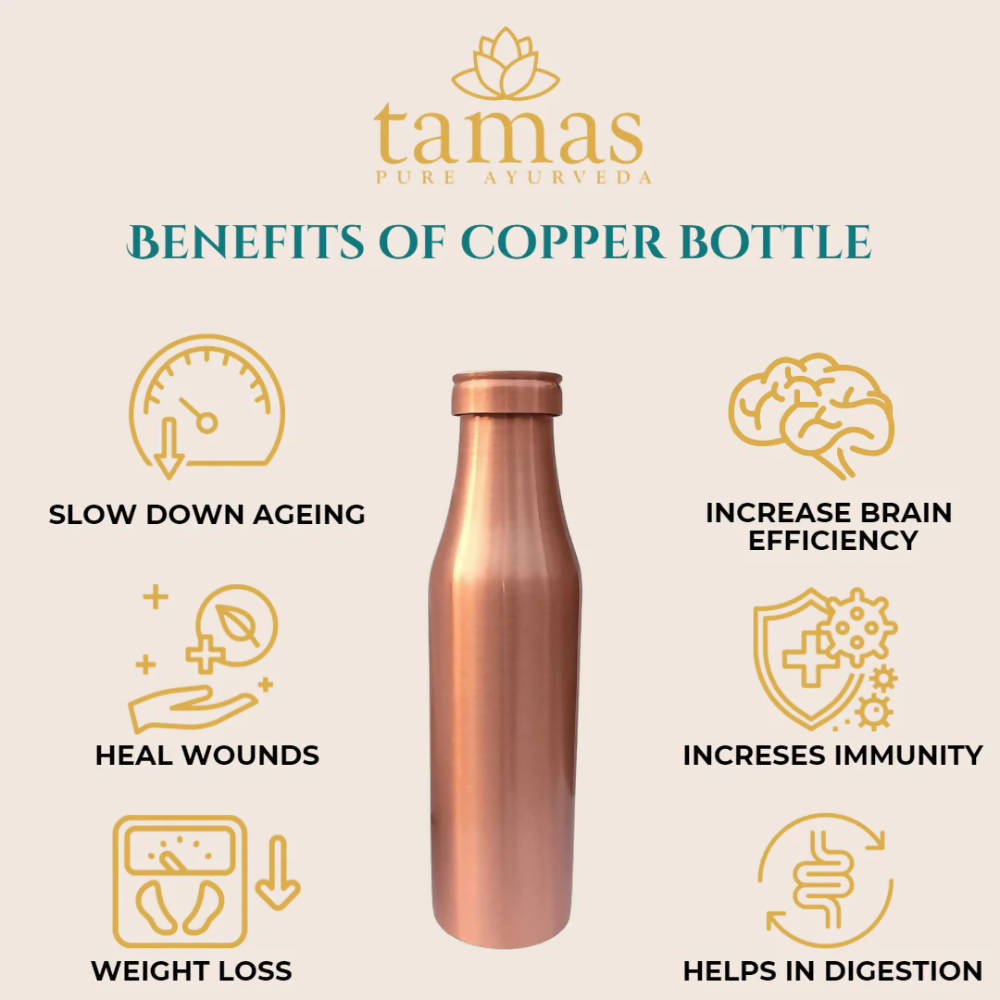 Tamas BMC Copper Water Bottle | Grocsy