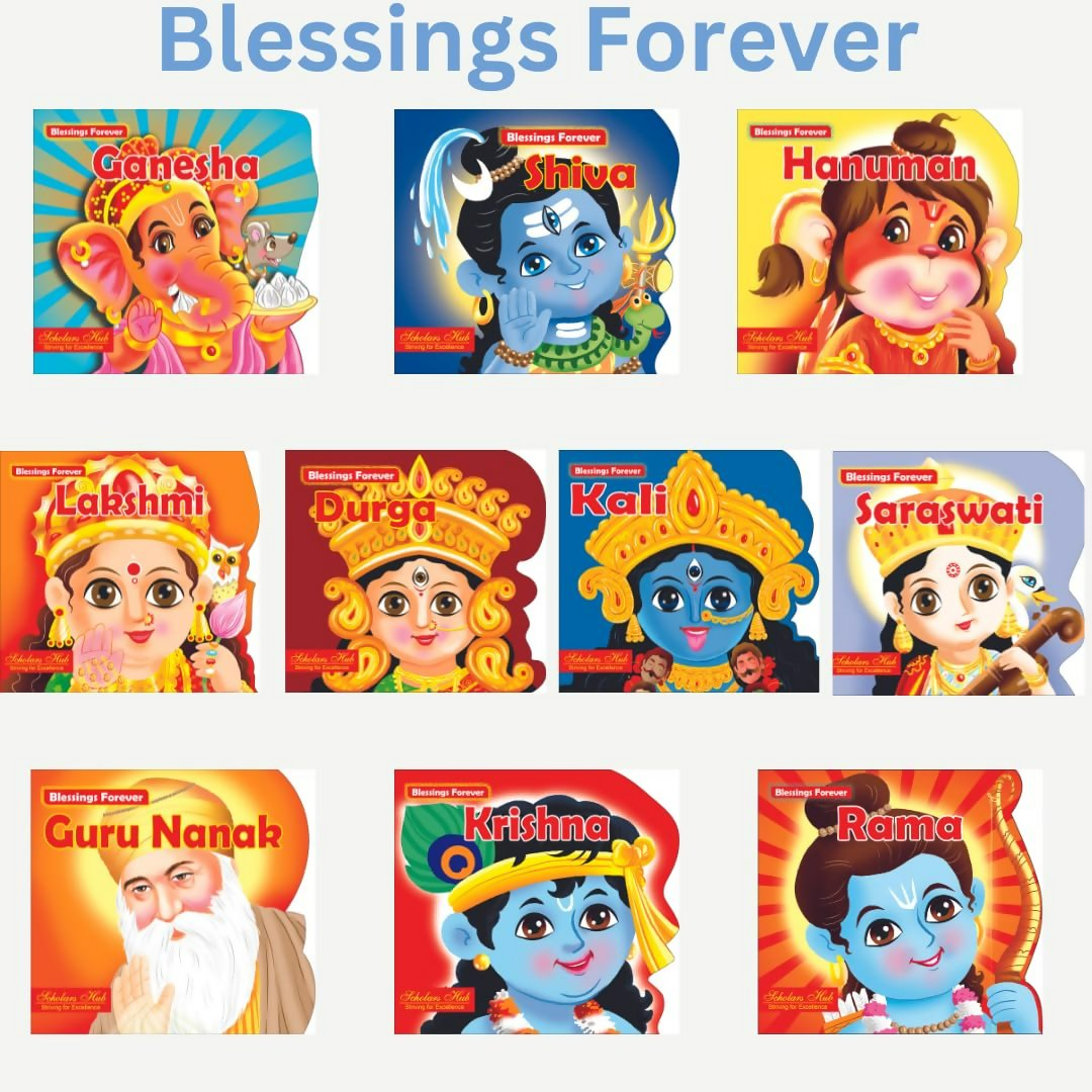 Blessings Forever-Goddess Durga (Die-Cut Board Book) | Grocsy