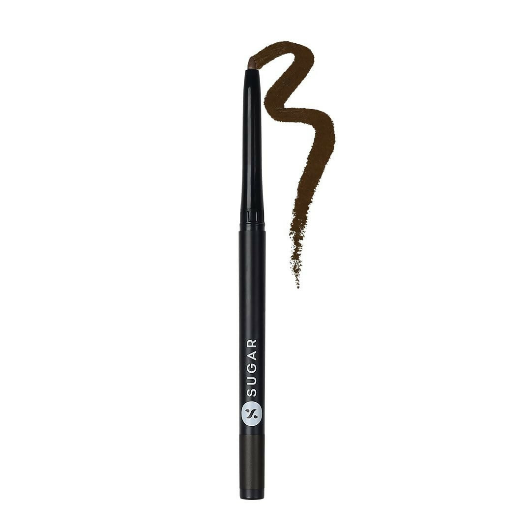 Sugar Cosmetics Kohl of Honour Intense Kajal Upto 12 hrs, Long Lasting, Smudge Proof & Waterproof Kajal - 02 Brown Bag | Grocsy