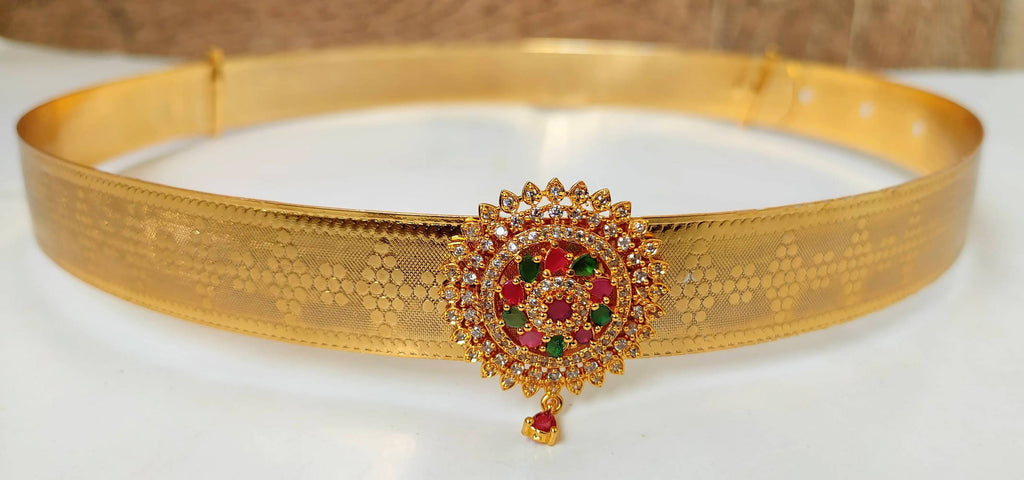 Waist Belt/ Vaddanam/ Kamarband/ Hip Belt For Adults | Grocsy
