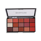 Makeup Revolution Reloaded Eyeshadow Palette-15 Smooth & Rich Shade-High Pay Off Formula - Newtrals 2 | Grocsy