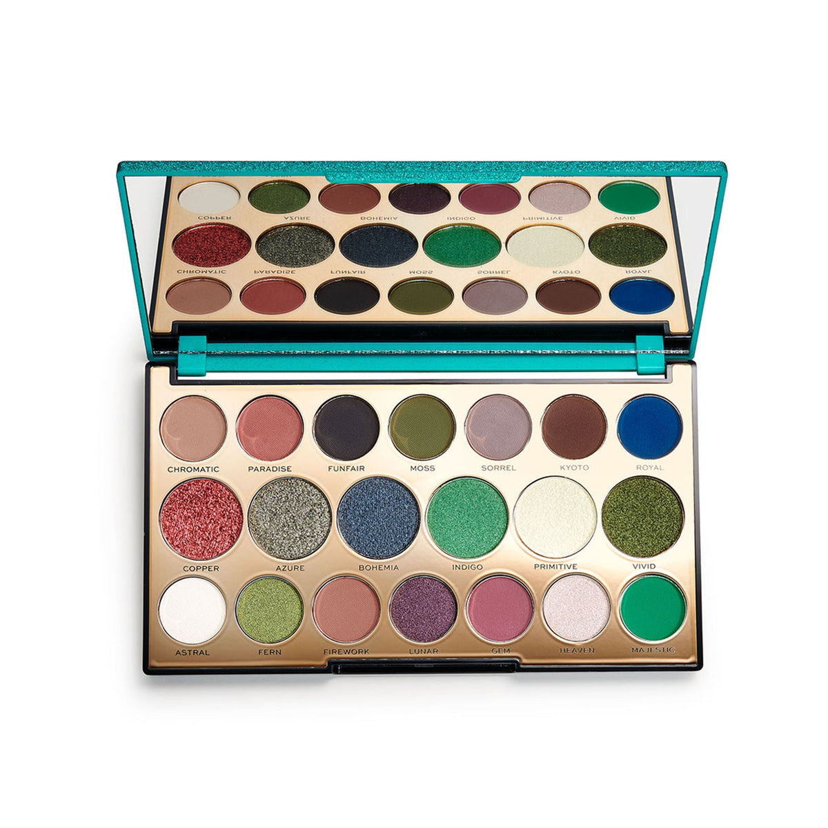 Makeup Revolution Precious Stone Shadow Palette - Emerald | Grocsy
