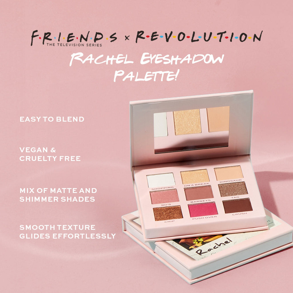 Makeup Revolution X Friends Palette - Rachel | Grocsy