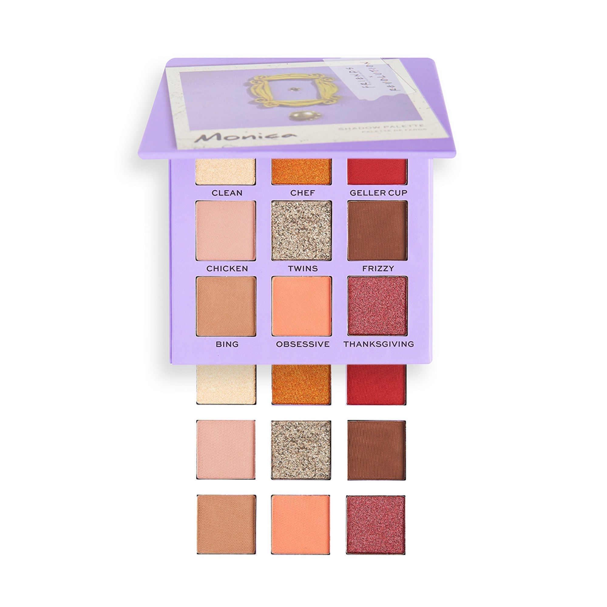 Makeup Revolution X Friends Palette - Monica | Grocsy