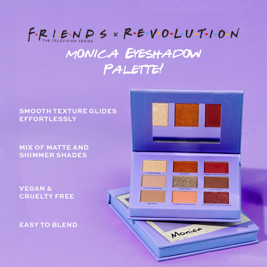 Makeup Revolution X Friends Palette - Monica | Grocsy