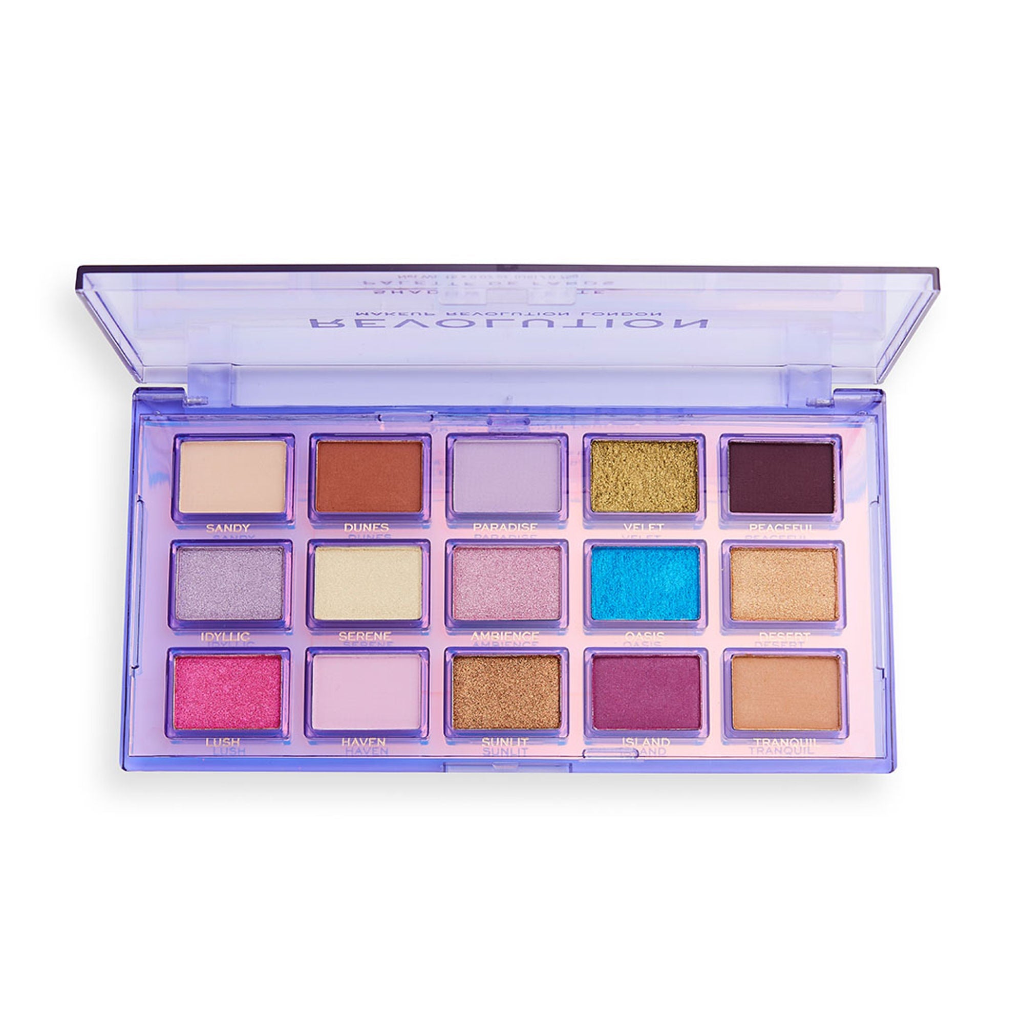 Makeup Revolution Reflective Eyeshadow Palette - Ultra Violet | Grocsy