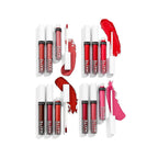 Makeup Revolution Relove Supermatte Liquid Lip Set - Heat | Grocsy