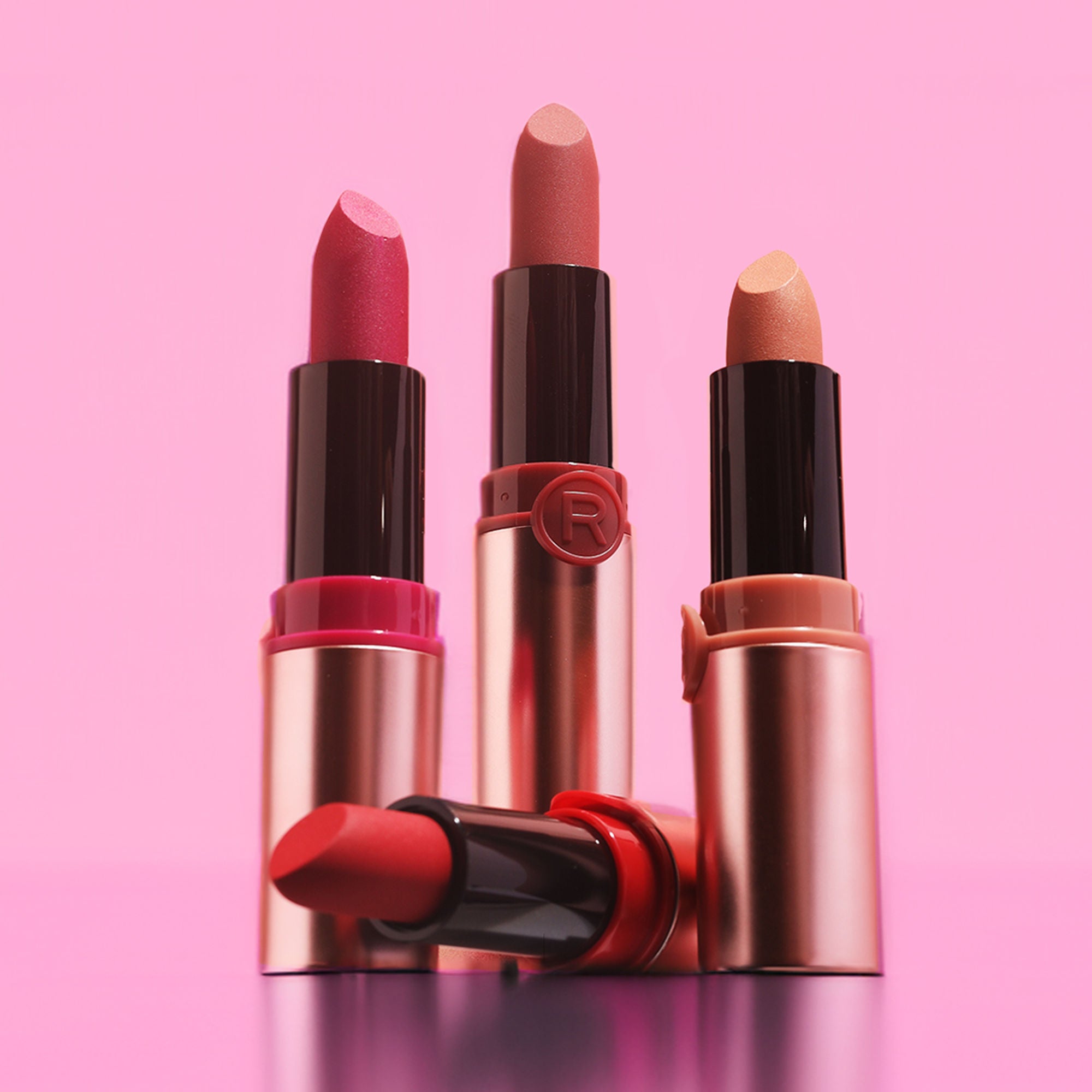 Revolution Powder Matte Lipstick - Bon Bon | Grocsy